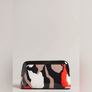 Ted Baker Camii Retro Flood Printed Colorful Makeup Toiletry Travel Bag New Gift